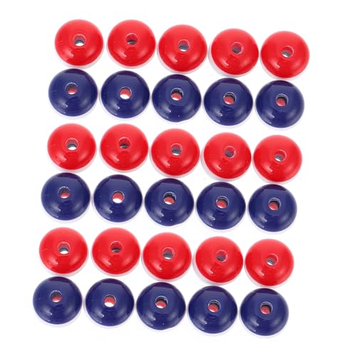 Homoyoyo 100 Stück Acrylperlen DIY Schmuckperlen Farben Rot Weiß Blau für Halskette Armband Bastelprojekte Robuste Kunststoffperlen Vielseitig Einsetzbar Homoyoyo 100 Stück Acrylperlen DIY Schmuckperlen Farben Rot Weiß Blau für Halskette Armband Bastelprojekte Robuste Kunststoffperlen Vielseitig Einsetzbar von Homoyoyo