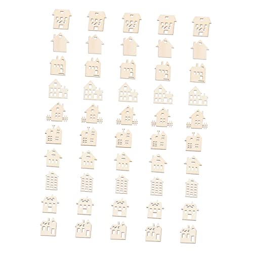 Homoyoyo 100 Stück Bemalte Haushackschnitzel Häuser Bastelbedarf für Stichworte Malerei Holzhaus Dekoration DIY Holzdekoration unvollendete Holzausschnitte Designchips aus Holz Homoyoyo 100 Stück Bemalte Haushackschnitzel Häuser Bastelbedarf für Stichworte Malerei Holzhaus Dekoration DIY Holzdekoration unvollendete Holzausschnitte Designchips aus Holz von Homoyoyo