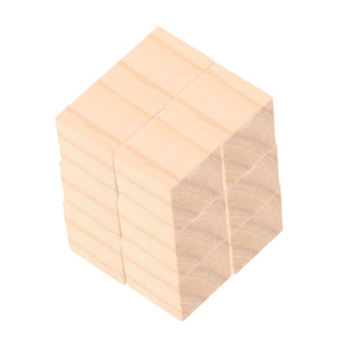 Homoyoyo 100 Stück Blanke Holzblöcke Natürlichem Holz Quadratische Bastelwürfel Robuste Diy Holzbausteine für Schule Büro Familie Kreative Stapel und Lernaktivitäten Homoyoyo 100 Stück Blanke Holzblöcke Natürlichem Holz Quadratische Bastelwürfel Robuste Diy Holzbausteine für Schule Büro Familie Kreative Stapel und Lernaktivitäten von Homoyoyo