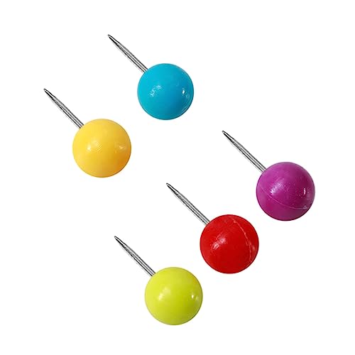 Homoyoyo 100 Stück Box Bunte Kunststoff Stecknadeln mit Ballkopf für DIY Nähprojekte und Dekoration für Basteln Quilting und Bekleidungszubehör Homoyoyo 100 Stück Box Bunte Kunststoff Stecknadeln mit Ballkopf für DIY Nähprojekte und Dekoration für Basteln Quilting und Bekleidungszubehör von Homoyoyo
