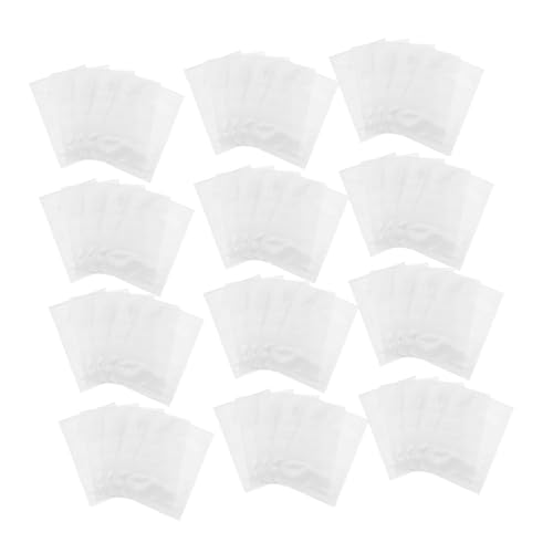 Homoyoyo 100 Stück Box einzelne Tasche briefumschläge Versandetikettenhalter Plastikumschläge Umschläge Tasche Versandetikettenbeutel Dichtbare Beutel für Verpackungen siehe Transparent von Homoyoyo
