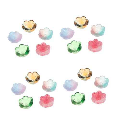 Homoyoyo 100 Stück Bunte Glasperlen Glockenblumen Anhänger Leicht Poliert Langlebig DIY Schmuckperlen für Armbänder Halsketten Ohrringe Handgemachte Perlenset mit Symbolischem Blumendesign Homoyoyo 100 Stück Bunte Glasperlen Glockenblumen Anhänger Leicht Poliert Langlebig DIY Schmuckperlen für Armbänder Halsketten Ohrringe Handgemachte Perlenset mit Symbolischem Blumendesign von Homoyoyo