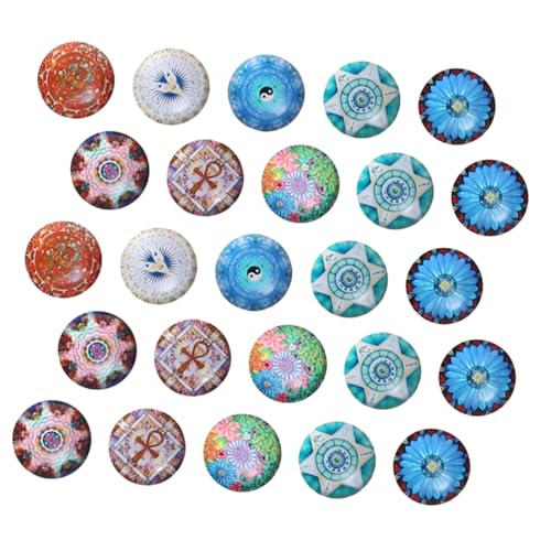 Homoyoyo 100 Stück Bunte Glassteine Glasperlen für Dekoration Vase DIY Fotorahmen Gartendeko Glatte Oberfläche Vielseitig Verwendbar von Homoyoyo