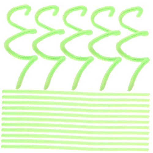 Homoyoyo 100 Stück Chenille Stiele in Neon Grün Flauschige Bastelstäbe aus Weichem Draht für DIY Kinderhandwerk Vielseitige Pfeifenreiniger zum Basteln Schulprojekte und Kreative Homoyoyo 100 Stück Chenille Stiele in Neon Grün Flauschige Bastelstäbe aus Weichem Draht für DIY Kinderhandwerk Vielseitige Pfeifenreiniger zum Basteln Schulprojekte und Kreative von Homoyoyo