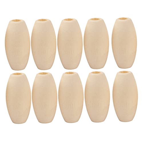 Homoyoyo 100 Stück DIY Holzperlen Naturfarbe Kreative Bastelperlen für Schmuckherstellung Armbänder und Heimdekoration für DIY Projekte und Homoyoyo 100 Stück DIY Holzperlen Naturfarbe Kreative Bastelperlen für Schmuckherstellung Armbänder und Heimdekoration für DIY Projekte und von Homoyoyo