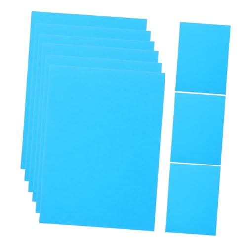 Homoyoyo 100 Stück Farbiges Bastelpapier Schnell Trocknend Druckerpapier für Dokumente Basteln Origami und Kreative DIY Projekte in Leuchtendem Blau Homoyoyo 100 Stück Farbiges Bastelpapier Schnell Trocknend Druckerpapier für Dokumente Basteln Origami und Kreative DIY Projekte in Leuchtendem Blau von Homoyoyo