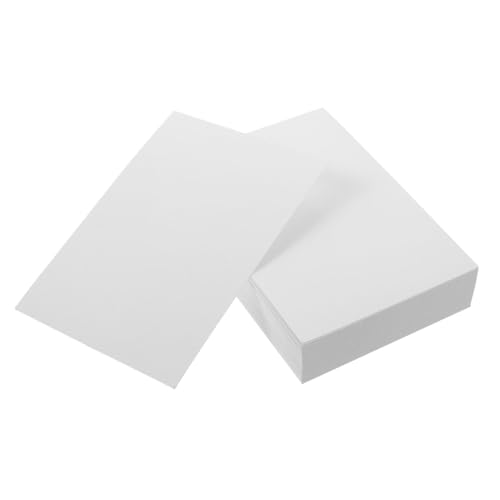 Homoyoyo 100 Stück Fotopapier Druckerpapier Bildpapier Für Drucker Druckpapier Hochglanzpapier Weiß von Homoyoyo