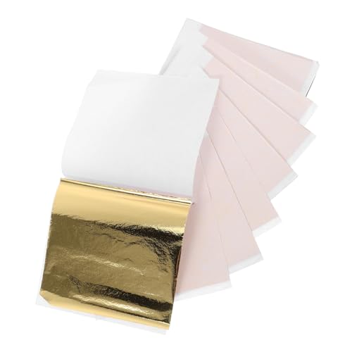 Homoyoyo 100 Stück Goldfolie glitzernde Goldflocken Folie zum Basteln farbige Folie dekorative Flocken Metallblatt metallisches Origami-Papier Folienkarton Eloxiertes Aluminium Golden Homoyoyo 100 Stück Goldfolie glitzernde Goldflocken Folie zum Basteln farbige Folie dekorative Flocken Metallblatt metallisches Origami-Papier Folienkarton Eloxiertes Aluminium Golden von Homoyoyo