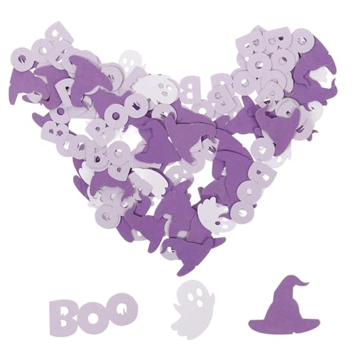 Homoyoyo 100 Stück Halloween Konfetti Halloween Party Dekoration Halloween-Party-Dekoration werfen Junge groß Hexenhut-Konfetti für die Dekoration Halloween-Geisterkonfetti Papier Violett Homoyoyo 100 Stück Halloween Konfetti Halloween Party Dekoration Halloween-Party-Dekoration werfen Junge groß Hexenhut-Konfetti für die Dekoration Halloween-Geisterkonfetti Papier Violett von Homoyoyo