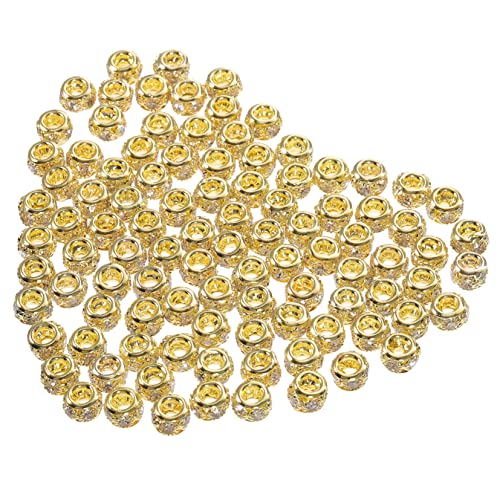 Homoyoyo 100 Stück Halskette Armband Zubehör Perlen für Schmuckhersteller groß schmuck herstellen bastelzeug strasssteine zum basteln Strassperlen Perlen zur Herstellung von Armbändern Homoyoyo 100 Stück Halskette Armband Zubehör Perlen für Schmuckhersteller groß schmuck herstellen bastelzeug strasssteine zum basteln Strassperlen Perlen zur Herstellung von Armbändern von Homoyoyo