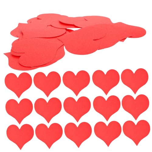 Homoyoyo 100 Stück Herzförmige Blanko Grußkarten für Valentinstag Kreative DIY Handgemachte Karten für Blumenwände Goldrot Party Dekoration Homoyoyo 100 Stück Herzförmige Blanko Grußkarten für Valentinstag Kreative DIY Handgemachte Karten für Blumenwände Goldrot Party Dekoration von Homoyoyo