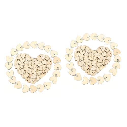 Homoyoyo 100 Stück Herzförmige Holzscheiben Für DIY Deko – Einzigartige Holzchips Für Hochzeiten - Partys Und Jubiläen Mit 10 Eisenringen Zur Kreativen Gestaltung Homoyoyo 100 Stück Herzförmige Holzscheiben Für DIY Deko – Einzigartige Holzchips Für Hochzeiten - Partys Und Jubiläen Mit 10 Eisenringen Zur Kreativen Gestaltung von Homoyoyo