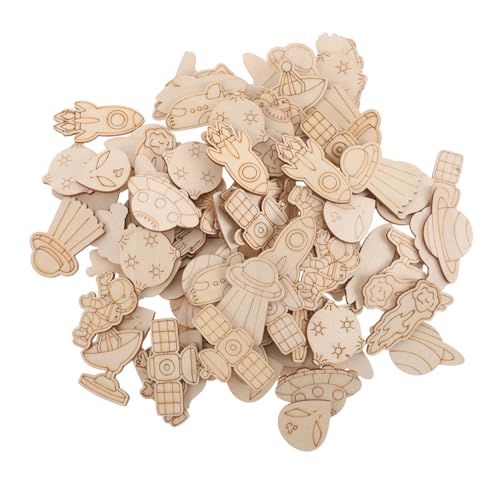 Homoyoyo 100 Stück Holz Ufo und Astronauten Malset Kreative Raumdekoration für Jungen und Mädchen Kunst für Spielbereich Homoyoyo 100 Stück Holz Ufo und Astronauten Malset Kreative Raumdekoration für Jungen und Mädchen Kunst für Spielbereich von Homoyoyo