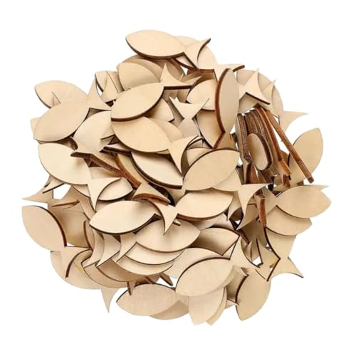 Homoyoyo 100 Stück Holzdekorationsblatt Fischausschnitt DIY -Handwerk Holzhandwerk zum Bemalen Meeresholzausschnitte Holzhandwerk Fischausschnitt aus Holz Holzverzierungen Buchsbaum Beige Homoyoyo 100 Stück Holzdekorationsblatt Fischausschnitt DIY -Handwerk Holzhandwerk zum Bemalen Meeresholzausschnitte Holzhandwerk Fischausschnitt aus Holz Holzverzierungen Buchsbaum Beige von Homoyoyo