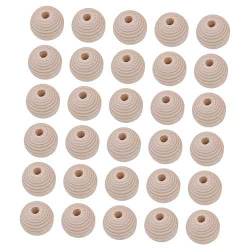 Homoyoyo 100 Stück Holzperlen Naturholz Perlen mit Loch zum Auffädeln DIY Bastelperlen für Armbänder Schmuck Handwerk Holzfädelperlen für Kreative Bastelarbeiten Homoyoyo 100 Stück Holzperlen Naturholz Perlen mit Loch zum Auffädeln DIY Bastelperlen für Armbänder Schmuck Handwerk Holzfädelperlen für Kreative Bastelarbeiten von Homoyoyo