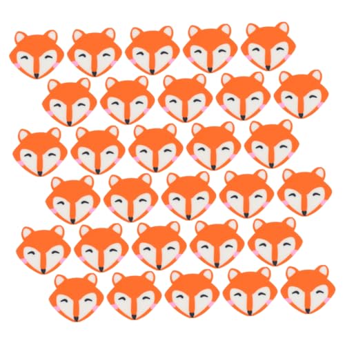 Homoyoyo 100 Stück Kawaii Tier Radiergummis Kleine Fuchs Radierer für Schule Bastelprojekte Preise und Party Multifunktionale Tragbare und Auffällige Schulbedarf von Homoyoyo