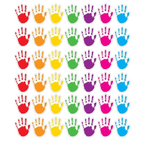 Homoyoyo 100 Stück Klassenzimmer-tafel-handförmige Papierausschnitte, Süße Handabdruck-aufkleber Für Bulletin Board-, Diy-bastelbedarf Homoyoyo 100 Stück Klassenzimmer-tafel-handförmige Papierausschnitte, Süße Handabdruck-aufkleber Für Bulletin Board-, Diy-bastelbedarf von Homoyoyo