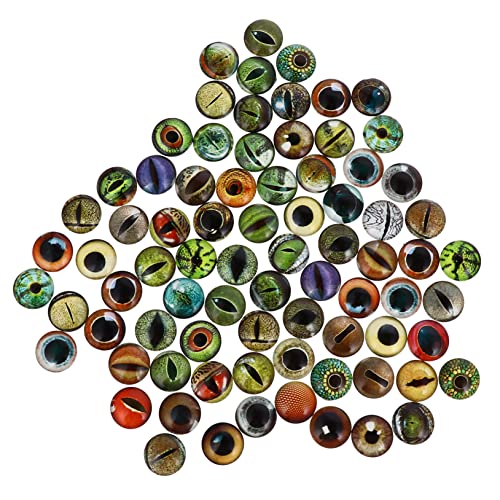 Homoyoyo 100 Stück Leuchtende Tiere Augen Patches DIY Schmuck Materialien Cabochons für Bastelprojekte Geeignet für Schmuckherstellung Fotoanhänger und Mehr Homoyoyo 100 Stück Leuchtende Tiere Augen Patches DIY Schmuck Materialien Cabochons für Bastelprojekte Geeignet für Schmuckherstellung Fotoanhänger und Mehr von Homoyoyo