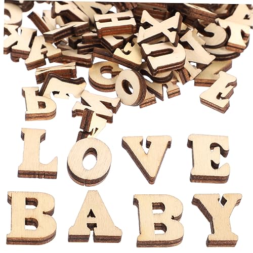 Homoyoyo 100 Stück Log-Briefschnalle Kleinbuchstaben Alphabetbuchstabe Mini - Größe Tanne Scrapbooking Dekoration Holzspielzeug Buchstabenspielzeug handwerkliches Produkt hölzern Beige Homoyoyo 100 Stück Log-Briefschnalle Kleinbuchstaben Alphabetbuchstabe Mini - Größe Tanne Scrapbooking Dekoration Holzspielzeug Buchstabenspielzeug handwerkliches Produkt hölzern Beige von Homoyoyo