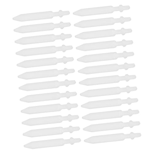 Homoyoyo 100 Stück Marker -Stift -Ersatzstiftspitze Spitzen für Farbstift malen Stifte Acryllackierstift Ersatznibs nachfüllbare Farbstiftspitzen Spitzen für Farbmarker Nylon Weiß von Homoyoyo