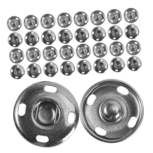 Homoyoyo 100 Stück Metall Druckknöpfe Strapazierfähige Näh Druckknöpfe für Kleidung Diy Projekte und Outdoor Anwendungen für Jacken und Mehr Homoyoyo 100 Stück Metall Druckknöpfe Strapazierfähige Näh Druckknöpfe für Kleidung Diy Projekte und Outdoor Anwendungen für Jacken und Mehr von Homoyoyo