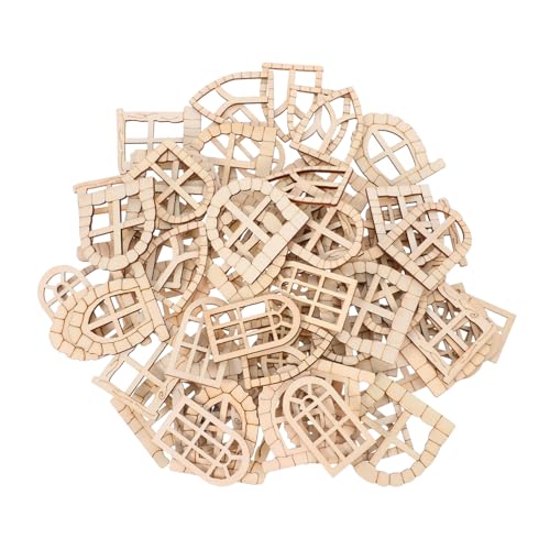 Homoyoyo 100 Stück Mini Feen Tür Unbehandeltem Holz Diy Feen Gartentüren Fenster für Wanddekoration Unbemalt für Gartenornamente und Kreative Bastelprojekte Homoyoyo 100 Stück Mini Feen Tür Unbehandeltem Holz Diy Feen Gartentüren Fenster für Wanddekoration Unbemalt für Gartenornamente und Kreative Bastelprojekte von Homoyoyo