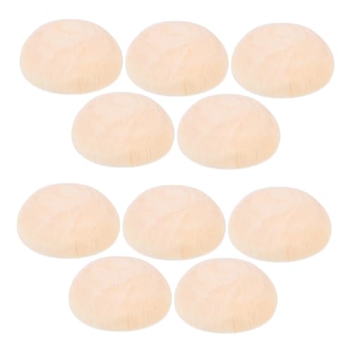 Homoyoyo 100 Stück Natürliche Halbe Holzkugeln Unbehandelte Holzperlen DIY Bastelmaterial Halbrunde Holzkugeln für Schmuckherstellung Girlanden und Heimdekoration Homoyoyo 100 Stück Natürliche Halbe Holzkugeln Unbehandelte Holzperlen DIY Bastelmaterial Halbrunde Holzkugeln für Schmuckherstellung Girlanden und Heimdekoration von Homoyoyo