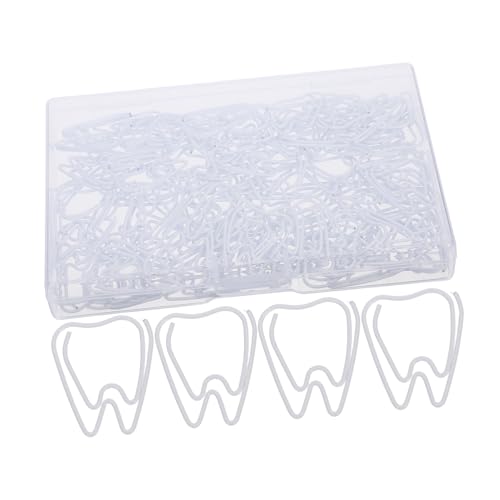 Homoyoyo 100 Stück Niedliche Büroklammern in Stabile Metallklammern mit Weißem Finish für Schule und Büro Kreative Dokumenten Organizer Langlebige Farbbeständige Motivklammern Homoyoyo 100 Stück Niedliche Büroklammern in Stabile Metallklammern mit Weißem Finish für Schule und Büro Kreative Dokumenten Organizer Langlebige Farbbeständige Motivklammern von Homoyoyo