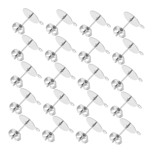 Homoyoyo 100 Stück Ohrringzubehör Ohrstecker Verschlüsse Flache Rückseite Baumelnde Ohrringe Ohrring Verschlüsse Für Frauen Ohrstecker Verschlüsse Ohrring Verschlüsse Edelstahl Homoyoyo 100 Stück Ohrringzubehör Ohrstecker Verschlüsse Flache Rückseite Baumelnde Ohrringe Ohrring Verschlüsse Für Frauen Ohrstecker Verschlüsse Ohrring Verschlüsse Edelstahl von Homoyoyo
