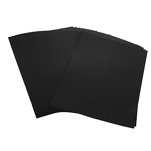 Homoyoyo 100 Stück Origami Schwarz Dünnes Faltpapier Bastelpapier für DIY Scrapbooking Handarbeit Kreativitätsfördernd von Homoyoyo