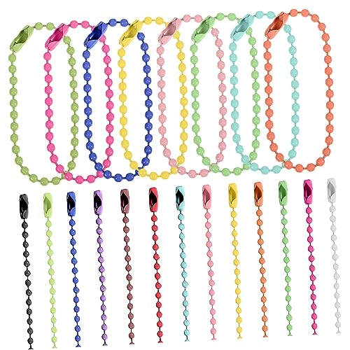Homoyoyo 100 Stück Perlenkettenschnalle Dünn Kugelkette, Masse Schlüsselbund Ball Halskette Ketten Masse Ketten Zur Schmuckherstellung Hund Schlüsselanhänger Geformt Zubehör Eisen Homoyoyo 100 Stück Perlenkettenschnalle Dünn Kugelkette, Masse Schlüsselbund Ball Halskette Ketten Masse Ketten Zur Schmuckherstellung Hund Schlüsselanhänger Geformt Zubehör Eisen von Homoyoyo