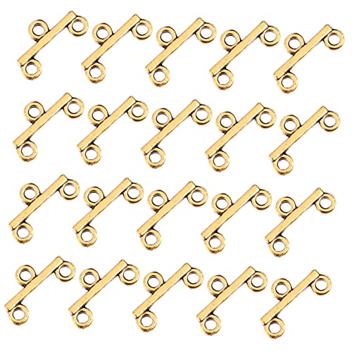 Homoyoyo 100 Stück Schmuckverschlüsse selber machen schmuckherstellung schmuck machen Schmuckverschlüsse für Halsketten Stecker Schmuckzubehör Verschluss zur Herstellung von Armbändern von Homoyoyo
