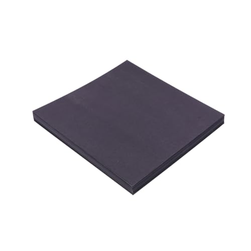 Homoyoyo 100 Stück Schwarzes Origami papier Quadratisches Faltpapier Doppelseitig Umweltfreundlich für Papierkranich Falten DIY Bastelprojekte Schul Partydekoration Homoyoyo 100 Stück Schwarzes Origami papier Quadratisches Faltpapier Doppelseitig Umweltfreundlich für Papierkranich Falten DIY Bastelprojekte Schul Partydekoration von Homoyoyo