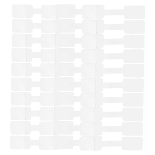 Homoyoyo 100 Stück Selbstklebende Schmuck Preisschilder Ablösbare Etiketten für Schmuck Identifikation Praktische Preisaufkleber für Ohrringe Ringe Halsketten und Armbänder von Homoyoyo