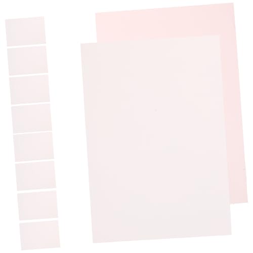 Homoyoyo 100 Stück Sublimations Transferpapier für T Shirts Leichte Wärmeübertragungsblätter DIY Bedruckbares Transferpapier für Helle Stoffe Geeignet für Sweatshirts und Hoodies von Homoyoyo