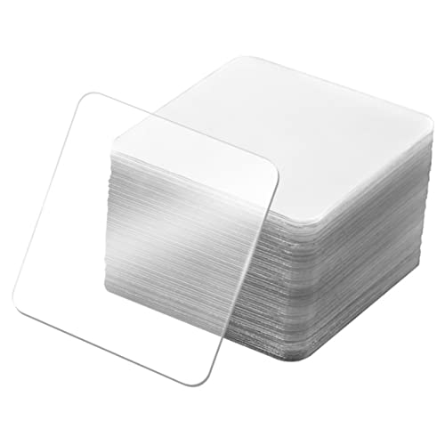 Homoyoyo 100 Stück Teiliges Doppelseitiges Klebeband Transparent Extra Stark Selbstklebend Quadratisch für Glatte Oberflächen Wie zum Befestigen von Dekorationen und Fotos Homoyoyo 100 Stück Teiliges Doppelseitiges Klebeband Transparent Extra Stark Selbstklebend Quadratisch für Glatte Oberflächen Wie zum Befestigen von Dekorationen und Fotos von Homoyoyo