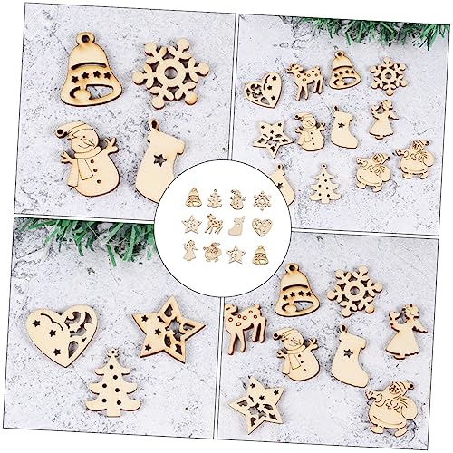 Homoyoyo 100 Stück Teiliges Holzanhänger Weihnachten Unbemalt DIY Holzscheiben Schneeflocke Schneemann Mix Basteln Geschenkidee für Familien und Homoyoyo 100 Stück Teiliges Holzanhänger Weihnachten Unbemalt DIY Holzscheiben Schneeflocke Schneemann Mix Basteln Geschenkidee für Familien und von Homoyoyo
