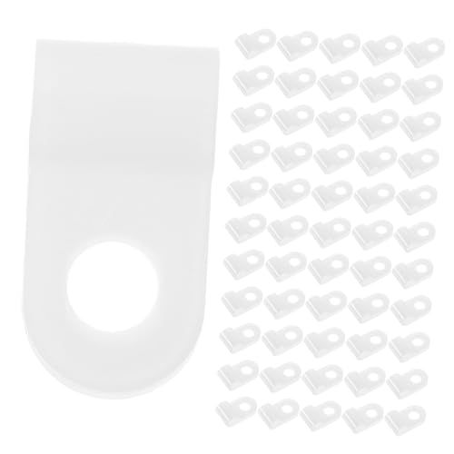 Homoyoyo 100 Stück Teiliges Kabelhalter aus PVC Seillicht Klemmen für Kabelmanagement Rostfrei Witterungsbeständig Geeignet für Innen und Außenbereiche Wie Terrasse Küche Zaun Wohnzimmer Homoyoyo 100 Stück Teiliges Kabelhalter aus PVC Seillicht Klemmen für Kabelmanagement Rostfrei Witterungsbeständig Geeignet für Innen und Außenbereiche Wie Terrasse Küche Zaun Wohnzimmer von Homoyoyo
