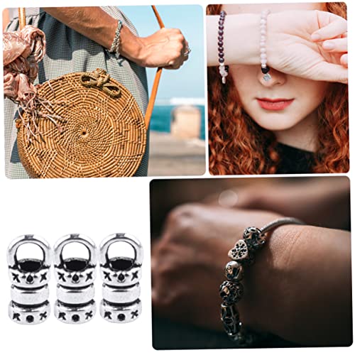 Homoyoyo 100 Stück Teiliges Legierungs Kettenverschluss für DIY Schmuckherstellung Langlebiger Verbindungsverschluss für Lederband Armband und Anhänger Geeignet für Basteln von Halsketten Homoyoyo 100 Stück Teiliges Legierungs Kettenverschluss für DIY Schmuckherstellung Langlebiger Verbindungsverschluss für Lederband Armband und Anhänger Geeignet für Basteln von Halsketten von Homoyoyo