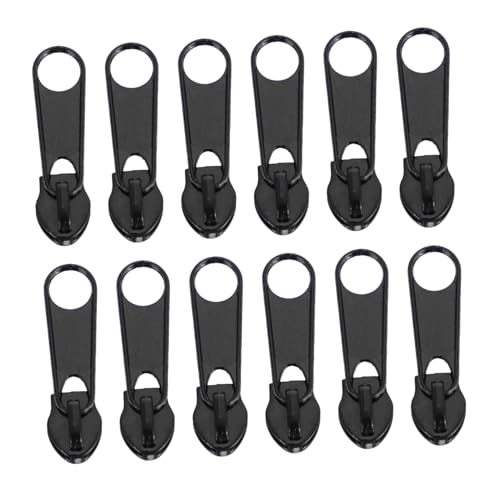 Homoyoyo 100 Stück Teiliges Nylon Zipper Köpfe Abnehmbar und Installieren Langlebige Reißverschluss Ersatzteile für Jacken Rucksäcke Taschen und Kleidung Vielseitig Einsetzbar Schwarz Homoyoyo 100 Stück Teiliges Nylon Zipper Köpfe Abnehmbar und Installieren Langlebige Reißverschluss Ersatzteile für Jacken Rucksäcke Taschen und Kleidung Vielseitig Einsetzbar Schwarz von Homoyoyo