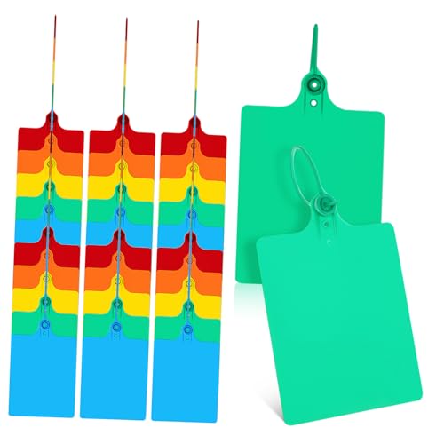 Homoyoyo 100 Stück Teiliges PP Logistikanhänger Reißfest mit Farben mit Zwei Löchern für Einfache Befestigung Wiederverwendbar für Preis und Inventaretiketten mit Bindfaden Homoyoyo 100 Stück Teiliges PP Logistikanhänger Reißfest mit Farben mit Zwei Löchern für Einfache Befestigung Wiederverwendbar für Preis und Inventaretiketten mit Bindfaden von Homoyoyo