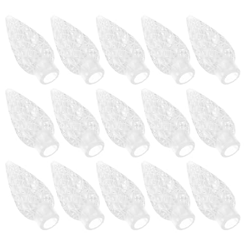 Homoyoyo 100 Stück Transparente Lampenschirm ersatzabdeckungen aus Langlebigem Kunststoff Dekorative Lichterketten Lampenabdeckungen für Innenbereich Einfache Montage Vielseitig für Homoyoyo 100 Stück Transparente Lampenschirm ersatzabdeckungen aus Langlebigem Kunststoff Dekorative Lichterketten Lampenabdeckungen für Innenbereich Einfache Montage Vielseitig für von Homoyoyo