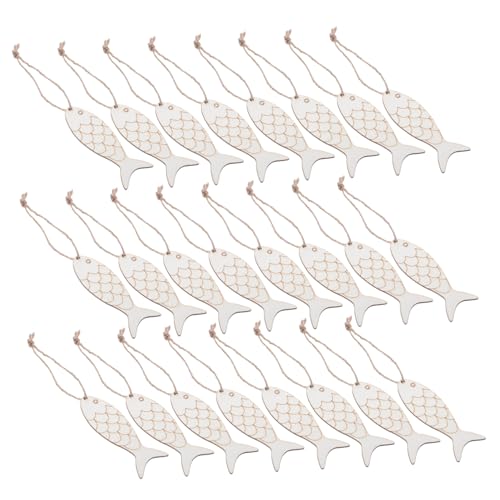 Homoyoyo 100 Stück Unlackierte Holzfische Zum Basteln Mit Twine Natürliche Holz Dekorationen In Fischform Für Wand Und Tisch DIY Blanko Holzanhänger Für Party Und Wohnkultur Homoyoyo 100 Stück Unlackierte Holzfische Zum Basteln Mit Twine Natürliche Holz Dekorationen In Fischform Für Wand Und Tisch DIY Blanko Holzanhänger Für Party Und Wohnkultur von Homoyoyo