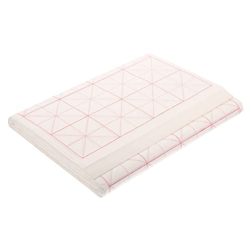 Homoyoyo 100 Stück Zpapiers Halbfertiges Xuan Papier für Kalligrafie Übungspapier für Chinesische Leicht und Tragbar mit Perfekter für Besseres Schreiberlebnis von Homoyoyo