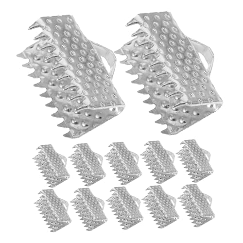 Homoyoyo 100 Stück plattierte Bandenden Crimps Schließe Lesezeichen Crimp Schlüssel Bandklemmen klemmzange grimpzange Schmuckteile metall metallclips Mazi-Schnallen Schnur endet Homoyoyo 100 Stück plattierte Bandenden Crimps Schließe Lesezeichen Crimp Schlüssel Bandklemmen klemmzange grimpzange Schmuckteile metall metallclips Mazi-Schnallen Schnur endet von Homoyoyo