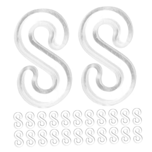 Homoyoyo 1000 Stück Armband Braid Connector Für Clips Bands Kleine Klammern Zum Basteln Webstuhlklammern Gummiband-armbandverbinder S Clip Clip-anschlüsse Transparent Plastik Homoyoyo 1000 Stück Armband Braid Connector Für Clips Bands Kleine Klammern Zum Basteln Webstuhlklammern Gummiband-armbandverbinder S Clip Clip-anschlüsse Transparent Plastik von Homoyoyo