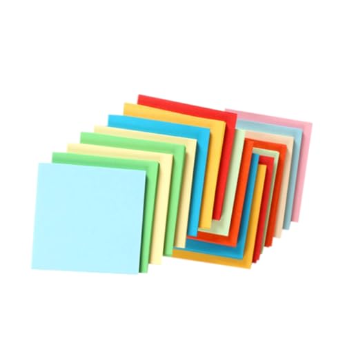 Homoyoyo 100Blätter Doppelseitiges Origami Papier Farben Quadratisches Faltpapier für DIY Bastelprojekte Kunstvolle Papierfaltkunst für Eltern Interaktion Homoyoyo 100Blätter Doppelseitiges Origami Papier Farben Quadratisches Faltpapier für DIY Bastelprojekte Kunstvolle Papierfaltkunst für Eltern Interaktion von Homoyoyo