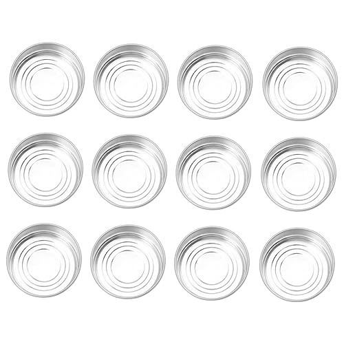 Homoyoyo 100Stücke DIY Aluminium Kerzenbehälter Leerer Metallkerzenhalter für Kerzenherstellung für Wachs Gießen und Projekte und Korrosionsbeständig Homoyoyo 100Stücke DIY Aluminium Kerzenbehälter Leerer Metallkerzenhalter für Kerzenherstellung für Wachs Gießen und Projekte und Korrosionsbeständig von Homoyoyo