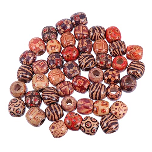 Homoyoyo 100Stücke Gemalte Holzperlen Für DIY Schmuckherstellung Runde Trommelperlen Armbänder Ohrringe Und Bastelprojekte Ca Stilvolle Designs Homoyoyo 100Stücke Gemalte Holzperlen Für DIY Schmuckherstellung Runde Trommelperlen Armbänder Ohrringe Und Bastelprojekte Ca Stilvolle Designs von Homoyoyo