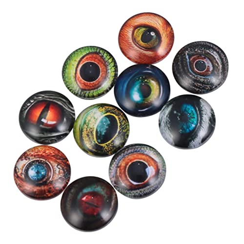 Homoyoyo 100Stücke Glasperlen Aufkleber Runde Cabochons für DIY Schmuck und Bastelprojekte für Augen und Persönliche Homoyoyo 100Stücke Glasperlen Aufkleber Runde Cabochons für DIY Schmuck und Bastelprojekte für Augen und Persönliche von Homoyoyo